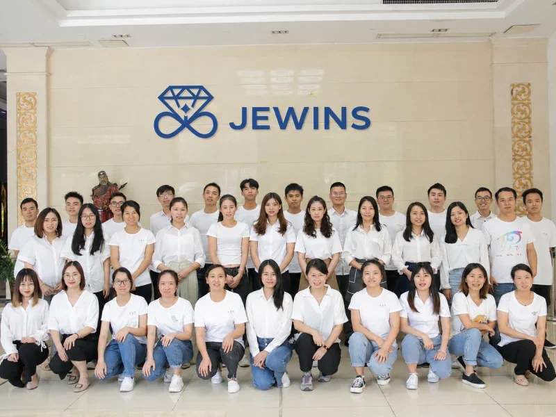 Jewins jewelry manufacturing team supporting custom stainless steel bracelet production