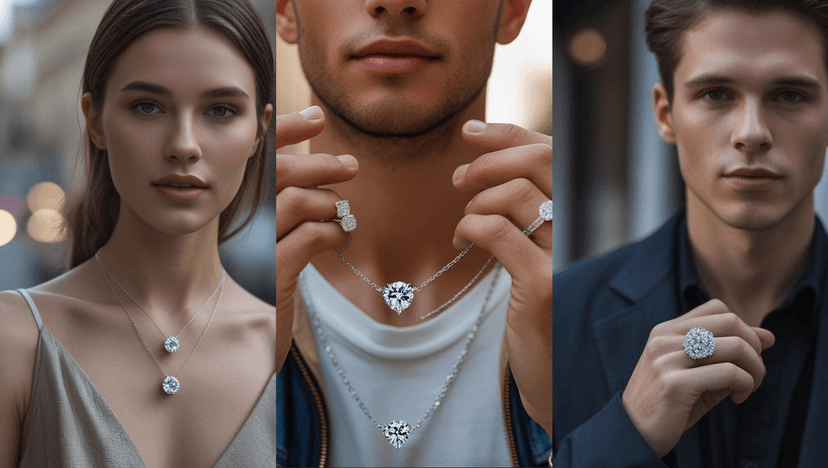 Young moissanite buyers 60% age 20-35 prefer design over value