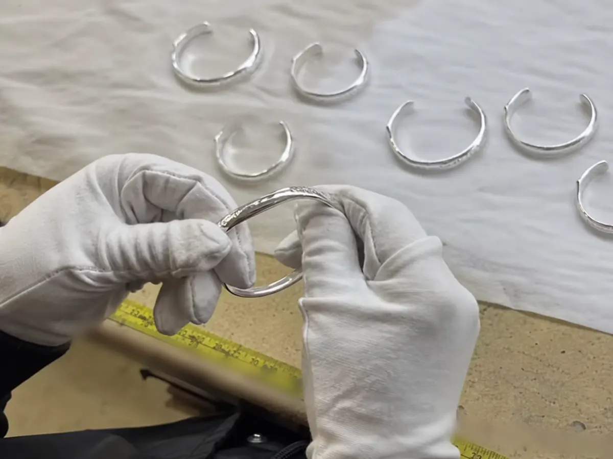 stainless steel bracelet length and inner diameter quality inspection