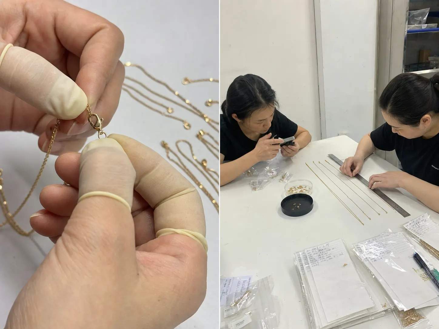 stainless steel bracelet structure clasp and size review before sampling