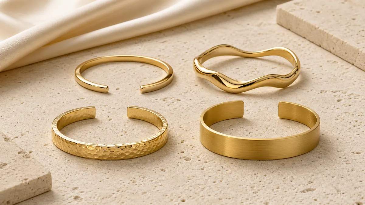 custom stainless steel cuff bracelets for jewelry brands