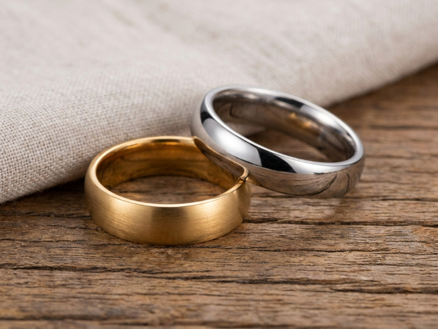 Stainless Steel Wedding Bands